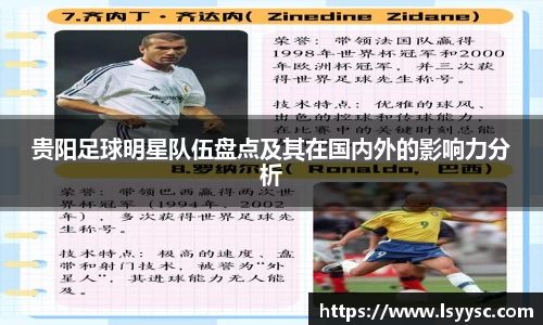 贵阳足球明星队伍盘点及其在国内外的影响力分析